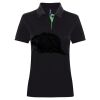 Best Selling Women's contrast polo Thumbnail