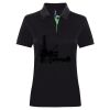 Best Selling Women's contrast polo Thumbnail