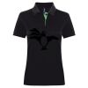 Best Selling Women's contrast polo Thumbnail
