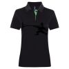 Best Selling Women's contrast polo Thumbnail