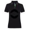 Best Selling Women's contrast polo Thumbnail