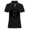 Best Selling Women's contrast polo Thumbnail