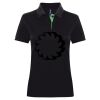 Best Selling Women's contrast polo Thumbnail