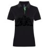 Best Selling Women's contrast polo Thumbnail