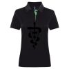 Best Selling Women's contrast polo Thumbnail