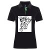 Best Selling Women's contrast polo Thumbnail
