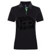 Best Selling Women's contrast polo Thumbnail