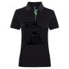Best Selling Women's contrast polo Thumbnail