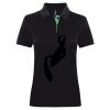 Best Selling Women's contrast polo Thumbnail