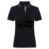 Best Selling Women's contrast polo Thumbnail
