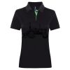 Best Selling Women's contrast polo Thumbnail
