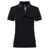 Best Selling Women's contrast polo Thumbnail