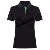 Best Selling Women's contrast polo Thumbnail
