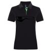 Best Selling Women's contrast polo Thumbnail