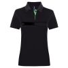 Best Selling Women's contrast polo Thumbnail