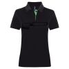 Best Selling Women's contrast polo Thumbnail