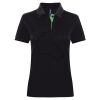 Best Selling Women's contrast polo Thumbnail