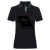 Best Selling Women's contrast polo Thumbnail