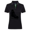 Best Selling Women's contrast polo Thumbnail