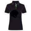 Best Selling Women's contrast polo Thumbnail