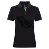 Best Selling Women's contrast polo Thumbnail