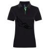Best Selling Women's contrast polo Thumbnail