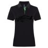 Best Selling Women's contrast polo Thumbnail