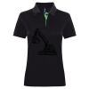 Best Selling Women's contrast polo Thumbnail
