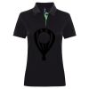 Best Selling Women's contrast polo Thumbnail
