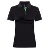 Best Selling Women's contrast polo Thumbnail