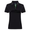 Best Selling Women's contrast polo Thumbnail