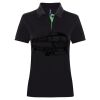 Best Selling Women's contrast polo Thumbnail