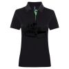 Best Selling Women's contrast polo Thumbnail