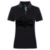 Best Selling Women's contrast polo Thumbnail