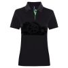 Best Selling Women's contrast polo Thumbnail