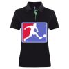 Best Selling Women's contrast polo Thumbnail