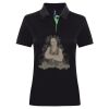 Best Selling Women's contrast polo Thumbnail
