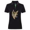 Best Selling Women's contrast polo Thumbnail
