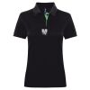 Best Selling Women's contrast polo Thumbnail