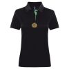 Best Selling Women's contrast polo Thumbnail