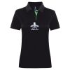 Best Selling Women's contrast polo Thumbnail