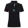 Best Selling Women's contrast polo Thumbnail