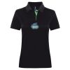 Best Selling Women's contrast polo Thumbnail