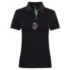 Best Selling Women's contrast polo Thumbnail