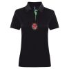 Best Selling Women's contrast polo Thumbnail