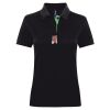 Best Selling Women's contrast polo Thumbnail