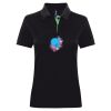 Best Selling Women's contrast polo Thumbnail