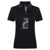 Best Selling Women's contrast polo Thumbnail