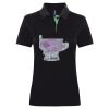 Best Selling Women's contrast polo Thumbnail
