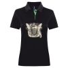 Best Selling Women's contrast polo Thumbnail